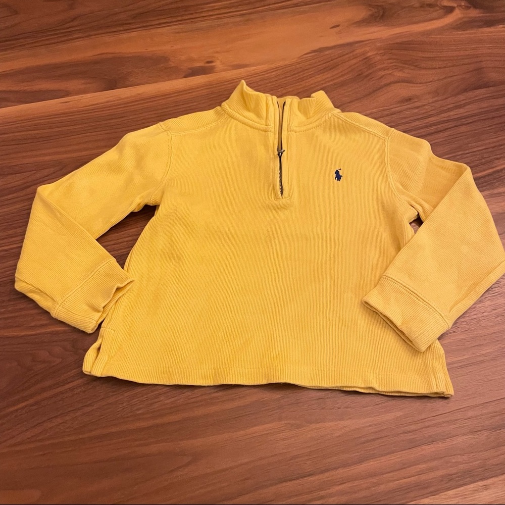 Ralph Lauren boys 1/4 zip pullover